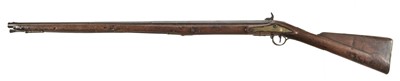 Lot 303 - Long Gun. An early 19th century percussian musket converted to a sporting gun