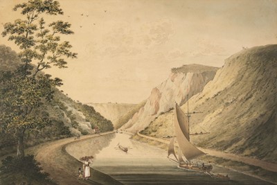 Lot 298 - Booth (William, Lieutenant-Colonel, active 1780-1817). Hotwells, circa 1800, watercolour
