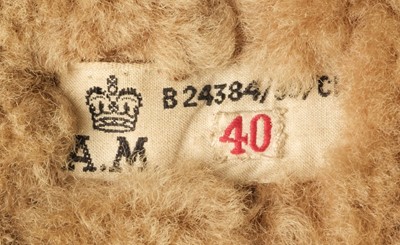 Lot 200 - Flying Jacket. WWII Battle of Britain RAF Irvin brown leather flying jacket circa 1939