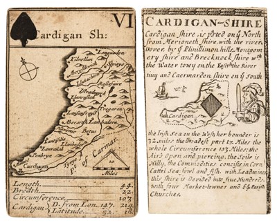 Lot 110 - Cardiganshire. Redmayne (William), Cardigan-Shire, John Lenthall [1711 edition]