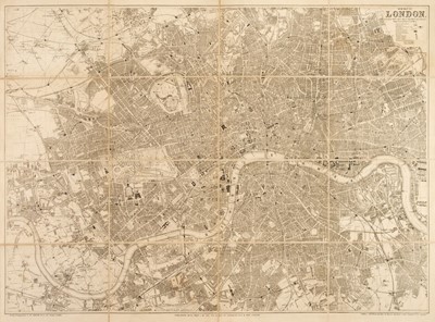 Lot 143 - London. Bacon (G. W.), New Map of London..., circa 1890