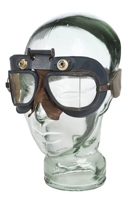Lot 205 - Flying Goggles. A pair of WWII Mk VII flying goggles