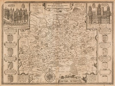 Lot 167 - Surrey. Speed (John), Surrey Described and Divided into Hundreds, circa 1627