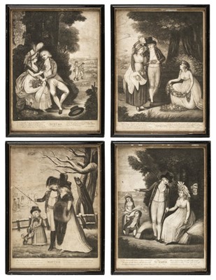 Lot 193 - Laurie (Robert and Whittle James, publishers). Spring, Summer, Autumn & Winter , 1794
