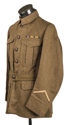 Lot 172 - Royal Air Force. A WWI RAF tunic belonging to a Military Medal recipient