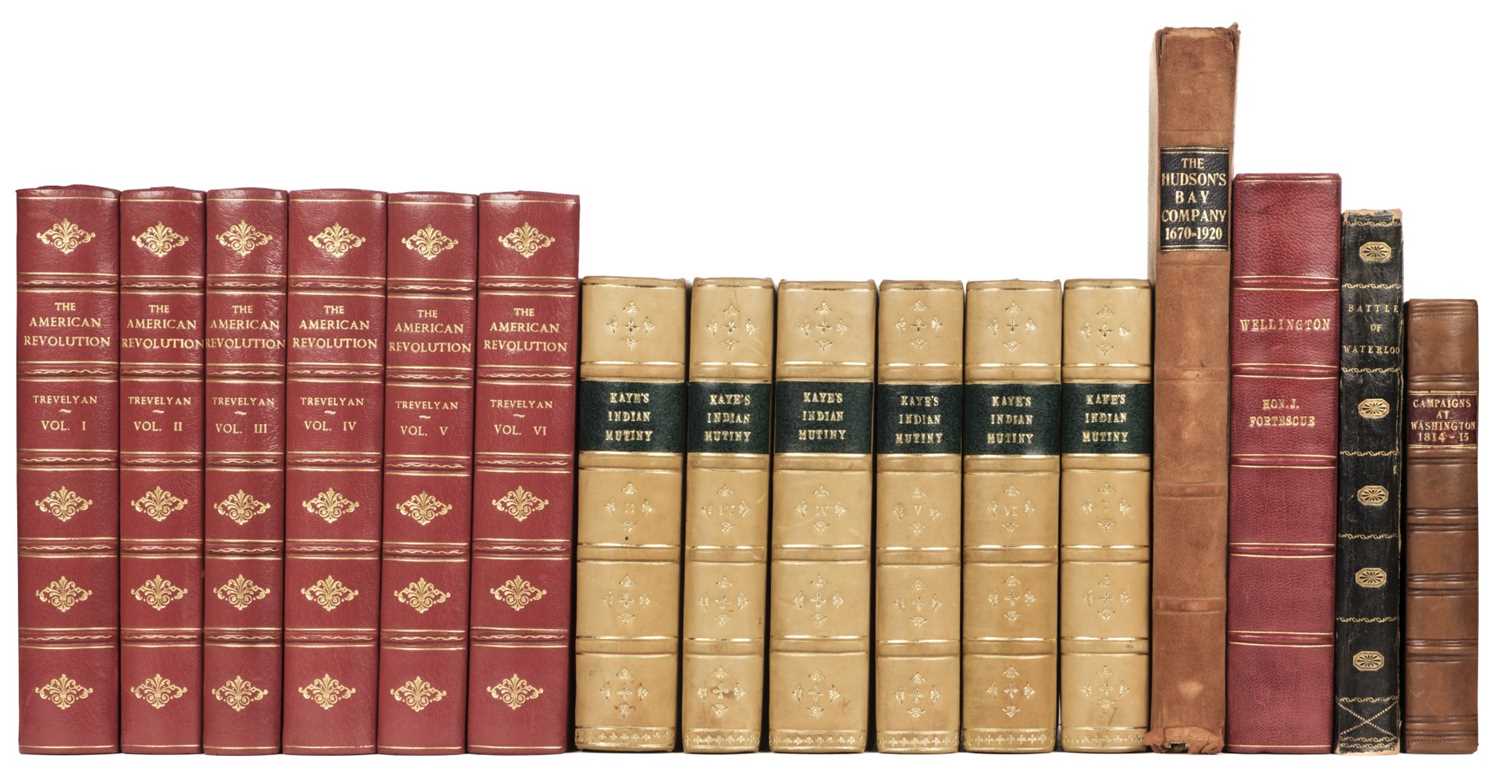 Lot 39 - Trevelyan (Sir George Otto). The American Revolution, 6 volumes, 1899-1914