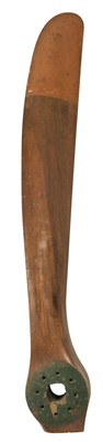 Lot 98 - Propeller. A WWI Sopwith Scout propeller blade