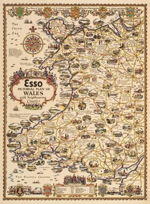 Lot 169 - Wales. A collection of 16 maps, 17th - 20th century