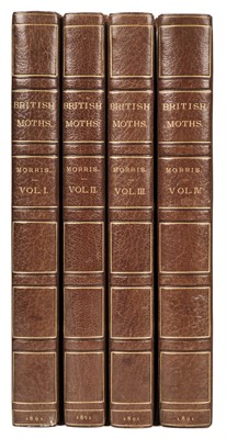 Lot 75 - Morris (F.O.) A Natural History British Moths, 4 volumes, 1891