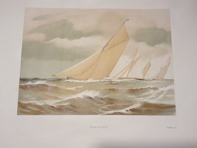 Lot 59 - Meikle (James & Henry Shields). Famous Clyde Yachts 1880-87, 1888