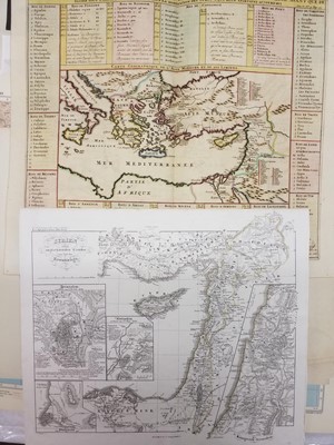 Lot 128 - Europe and Mediterranean Islands. A collection of 25 maps, 16th - 20th century