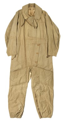 Lot 216 - Flying Suit. A WWII Battle of Britain period 1930 pattern "Sidcot" flying suit