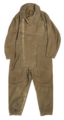 Lot 182 - Flying Suit. A WWII RAF 1940 pattern "Sidcot" flying suit (size 7) and other suits
