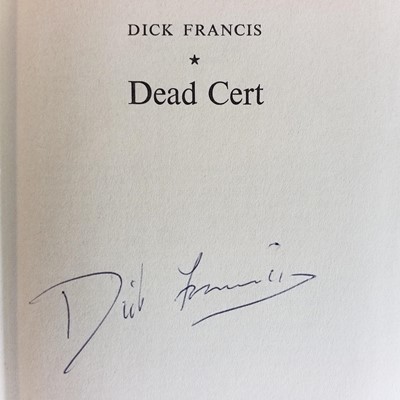Lot 643 - Francis (Dick). Dead Cert, 1st edition, London: Michael Joseph, 1962