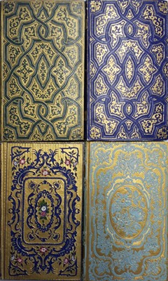Lot 429 - French Bindings. A large collection of approximately 120 volumes of mostly 19th-century French leather bound books & literature
