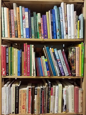 Lot 430 - Cookery. A large collection of modern cookery reference & cook books