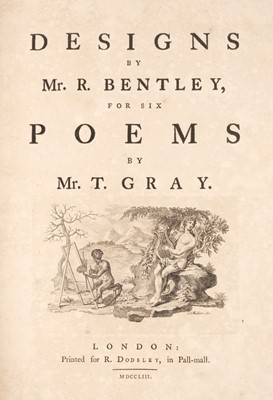 Lot 293 - Gray (Thomas). Designs by Mr. R. Bentley, for Six Poems, 1753