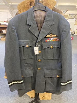 Lot 159 - RAF Tunic. A WWII RAF tunic worn by an Air Commodore, DSO, DFC, AFC, MID