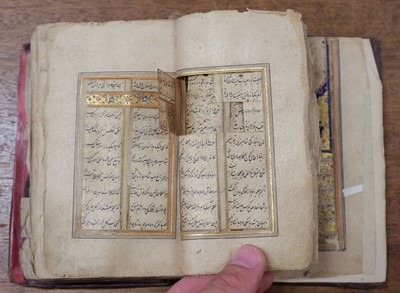 Lot 316 - Islamic Manuscript. Divan of Hafiz, 17th century