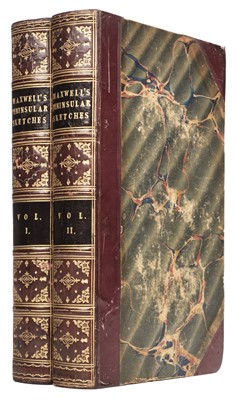 Lot 304 - Maxwell (W.H). Peninsular Sketches, 1st edition, 2 volumes, 1844-45