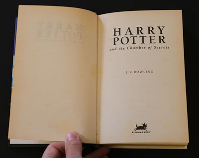Lot 679 - Rowling (J.K.) Harry Potter and the Chamber of Secrets, 1st edition, 1998