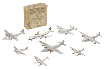 Lot 91 - Model Aircraft. Dinky Toys Mayo Composite Aircraft 63, Imperial Airways Maia G-A- DHK