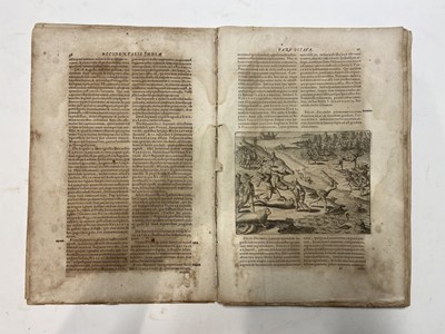 Lot 4 - De Bry (Theodore). Ameriae pars VIII, Frankfurt: Erasmi Kempfferi, 1625