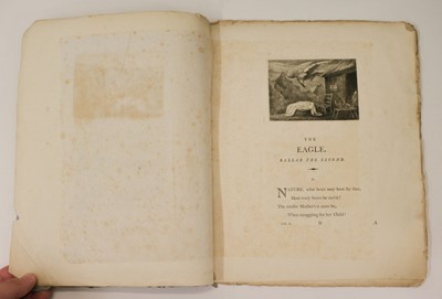 Lot 330 - Blake (William). A Series of Ballads. Number 2. The Eagle, Chichester, 1802