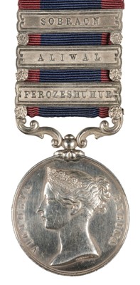 Lot 384 - Sutlej 1845-46. A Sutlej Medal to Private Samuel Rose, 31st Foot who drowned in India in 1846