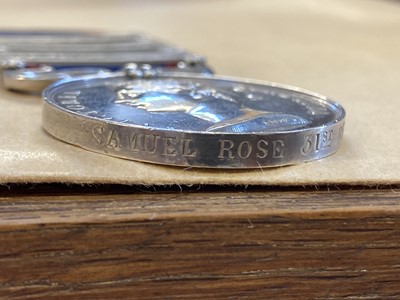 Lot 384 - Sutlej 1845-46. A Sutlej Medal to Private Samuel Rose, 31st Foot who drowned in India in 1846