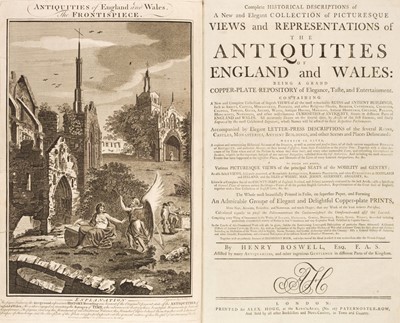 Lot 46 - Boswell (Henry). Historical Descriptions...., of the Antiquities of England and Wales..., circa 1790