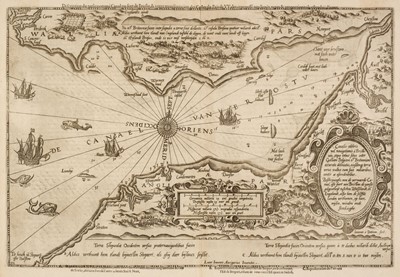 Lot 95 - Bristol Channel. Waghenaer (Lucas Janszoon), Canalis Celebris vel Navigationis a Bristovio..., 1590