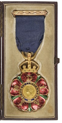 Lot 437 - The Most Eminent Order of the Indian Empire, CIE., Companion's 1st type breast badge (1878-87)