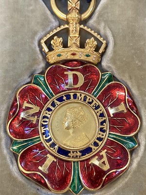 Lot 437 - The Most Eminent Order of the Indian Empire, CIE., Companion's 1st type breast badge (1878-87)