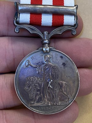 Lot 400 - Indian Mutiny 1857-58, 1 clasp, Defence of Lucknow (Corp. John . Purtill, 32nd Ft.)