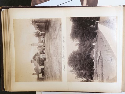 Lot 134 - United States, Burma & Japan. An album containing 90 albumen print views, c. 1880s