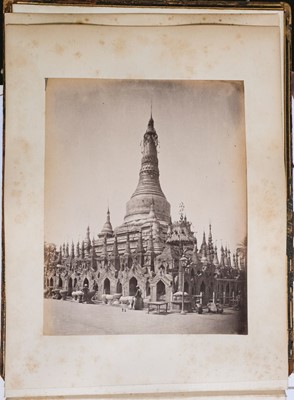 Lot 180 - United States, Burma & Japan. An album containing 90 albumen print views, c. 1880s