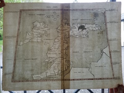 Lot 103 - British Isles. Ptolemy (Claudius). Prima Europe Tabula, [1490]