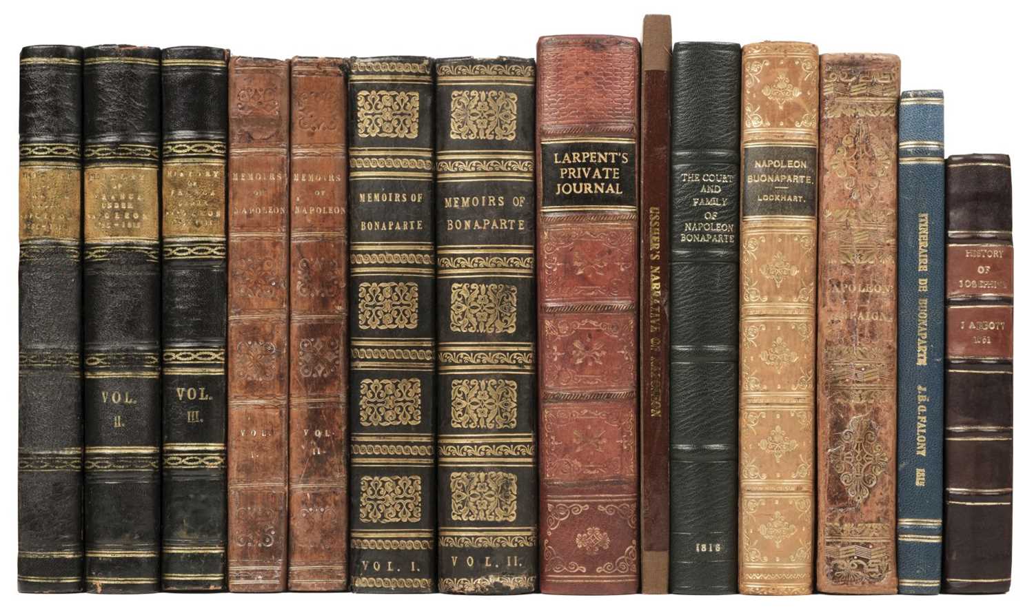 Lot 305 - Memoirs of the History of France during the reign of Napoleon, 3 volumes, 1823