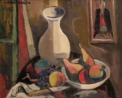 Lot 464 - Essche, (Maurice Charles Louis van, 1906-1977). Still Life, oil on hardboard