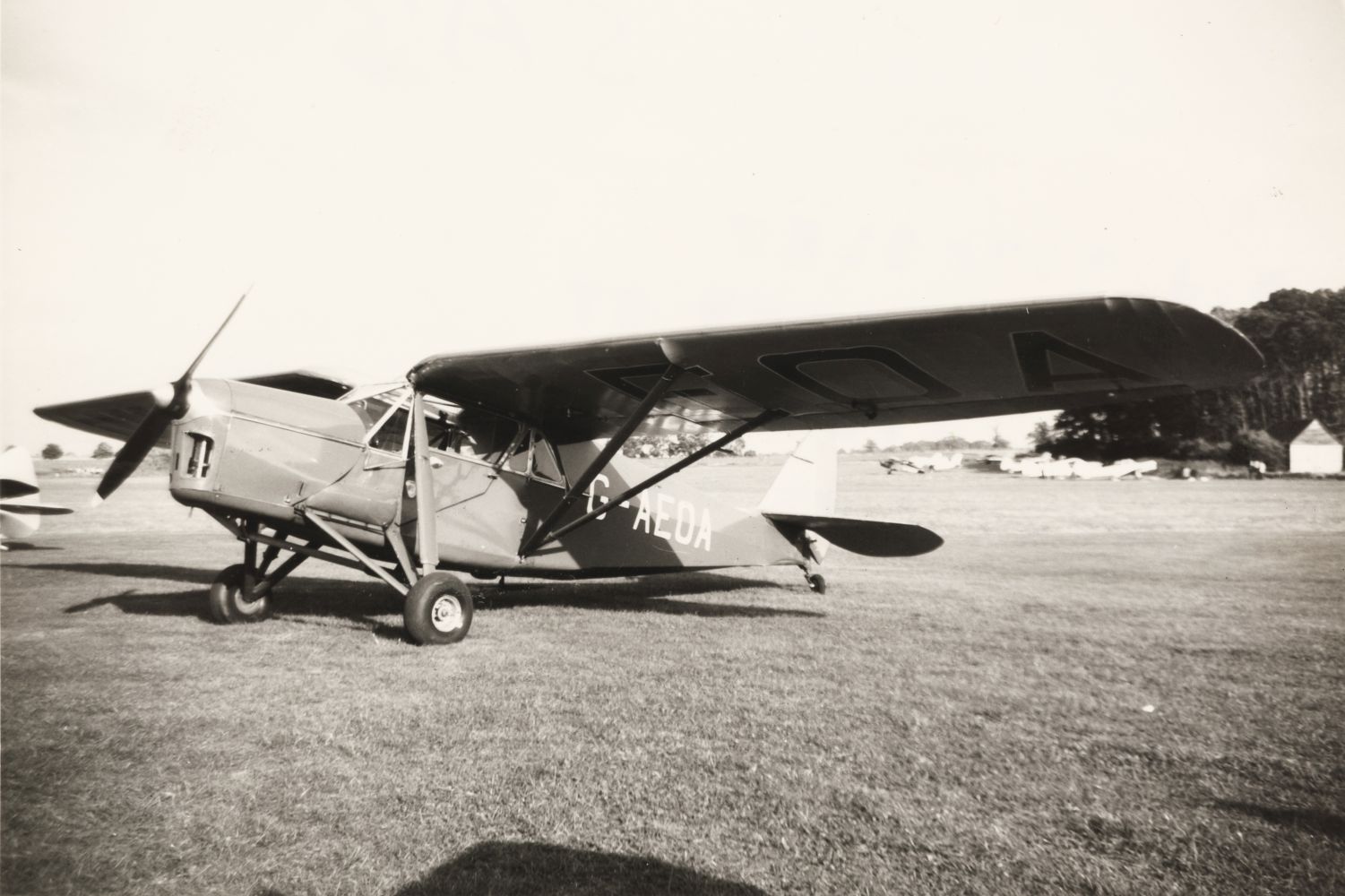 Aviation Photographs. A collection of black and white photographs of Civil...