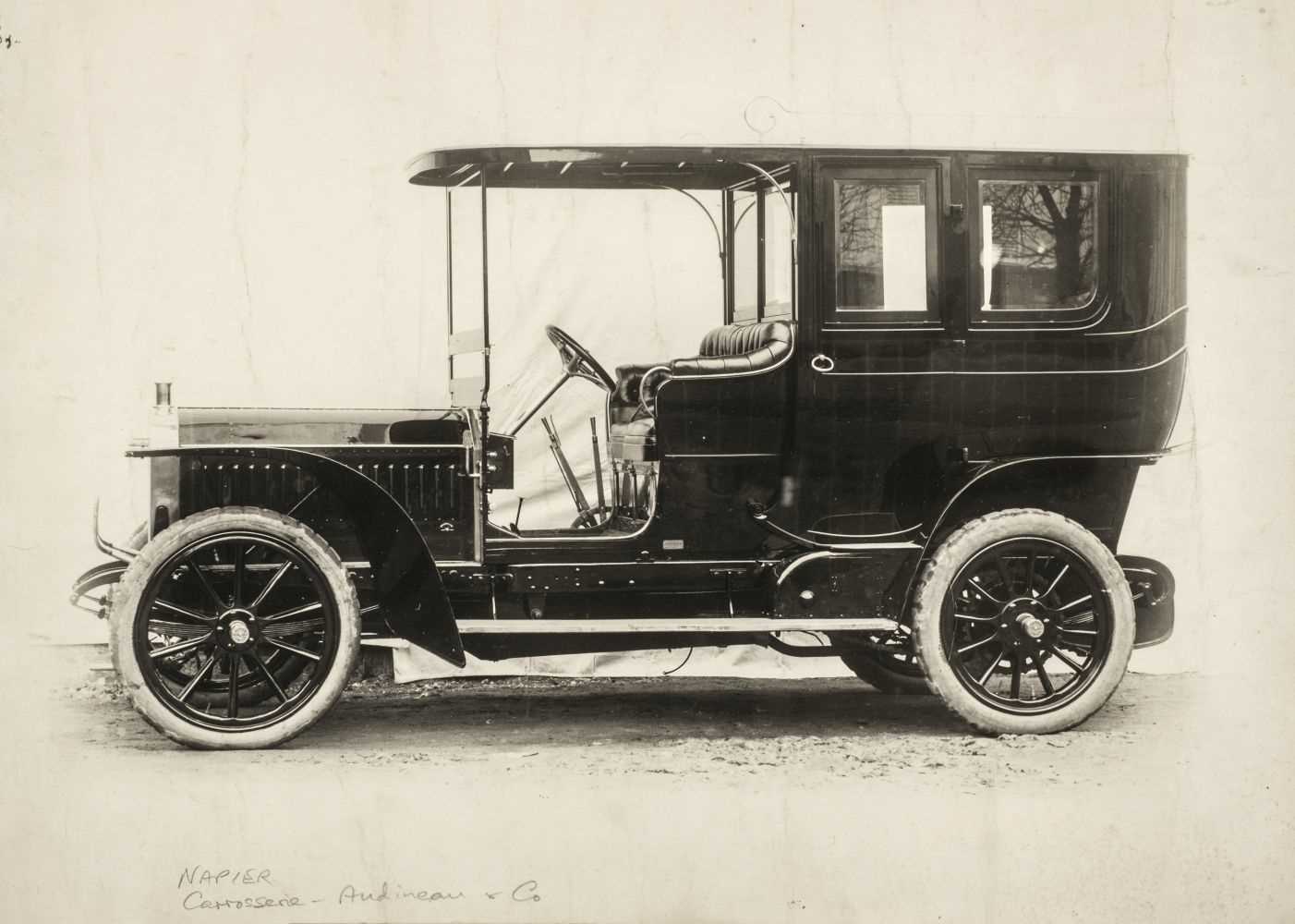 Lot 239 - Early Motoring.  Napier Motor Cars circa 1908 and 1913