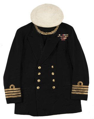 Lot 334 - Captain E.W. Briggs, DSC. Uniforms and journals
