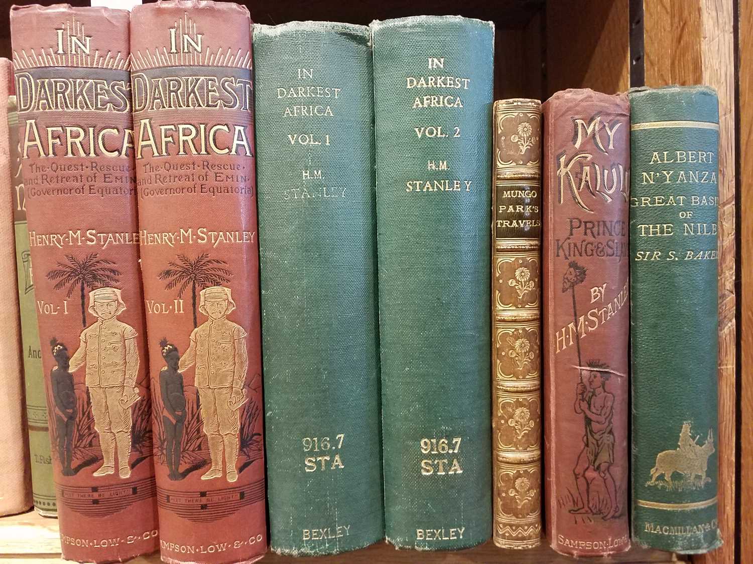 Lot 37 - Stanley (Henry Morton). In Darkest Africa,  2 volumes, 1st edition, 1890