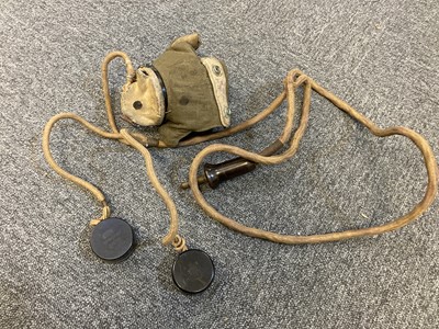 Lot 170 - Oxygen Mask.  A WWII RAF Type D oxygen mask