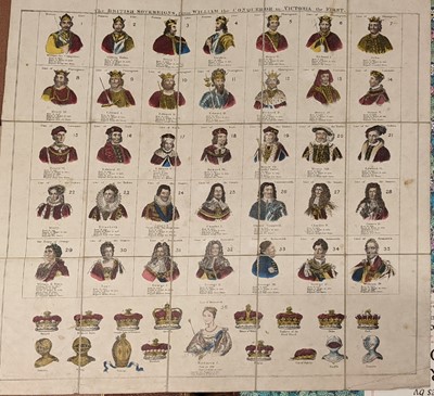Lot 465 - Wallis (J. & E., and Wallis Jr, J.). The Royal Game of British Sovereigns, c.1820, & 1 other similar