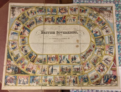 Lot 465 - Wallis (J. & E., and Wallis Jr, J.). The Royal Game of British Sovereigns, c.1820, & 1 other similar
