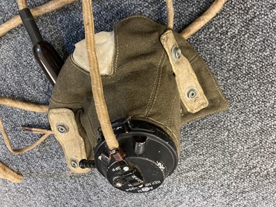 Lot 215 - Oxygen Mask. A WWII RAF Type D oxygen mask