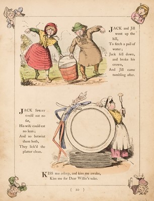 Lot 421 - Bennett (Charles, H.). Old Nurse’s Book of Rhymes, Jingles and Ditties, 1858, & 2 others