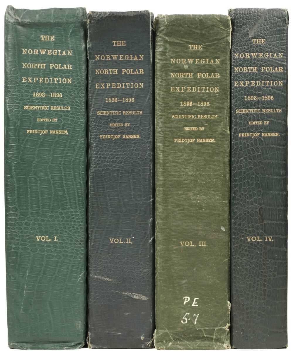 Nansen Book Lot 21 - Nansen (Fridtjof). The Norwegian North Polar